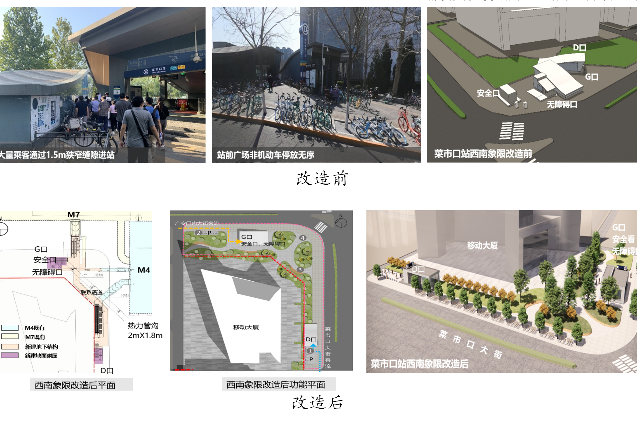 京投公司積極推進菜市口、北海北、崇文門三站及周邊一體化改造提升項目建設實施